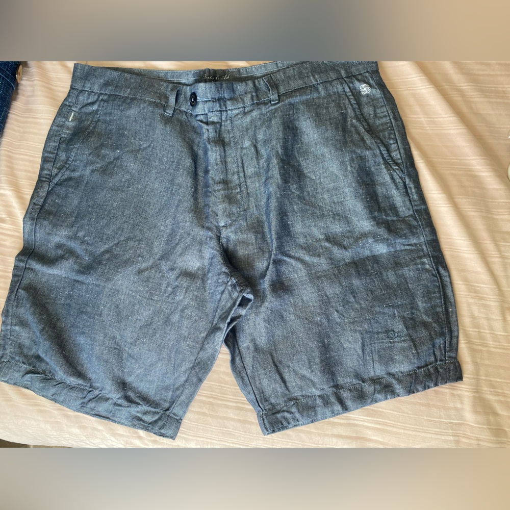 Porter & Ash Mens Linen Short Size 38